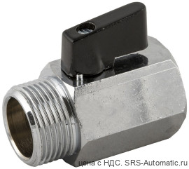Кран комбинированный mini ball наружная/внутренняя резьба g iso 228 aignep 06066 00 002 - Кран комбинированный mini ball наружная/внутренняя резьба g iso 228 aignep 06066 00 002