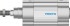 Festo DSBC-80-50-D3-PPSA-N3 Пневмоцилиндр - Festo DSBC-80-50-D3-PPSA-N3 Пневмоцилиндр