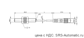 Индуктивный датчик Balluff BES 516-377-EO-C-S49-00,3 - Индуктивный датчик Balluff BES 516-377-EO-C-S49-00,3