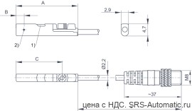 Aventics Датчик, Cерия ST4 – R412019493 - Aventics Датчик, Cерия ST4 – R412019493