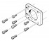 Festo EAMF-A-48B-57A Фланец - Festo EAMF-A-48B-57A Фланец