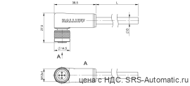 Разъем с кабелем Balluff BCC M425-0000-1A-030-PS85N6-050 - Разъем с кабелем Balluff BCC M425-0000-1A-030-PS85N6-050