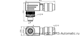 Разъем Balluff BCC M485-0000-2B-000-01X575-000 - Разъем Balluff BCC M485-0000-2B-000-01X575-000