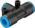 Festo QST-10-8 Тройник - Festo QST-10-8 Тройник