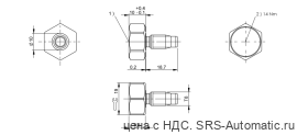 Транспондер RFID Balluff BIS M-143-02/A-T8-GY-SA3 - Транспондер RFID Balluff BIS M-143-02/A-T8-GY-SA3