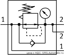 Festo MS6-LRB-1/2-D5-AS Регулятор давления - Festo MS6-LRB-1/2-D5-AS Регулятор давления