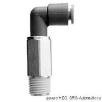 SMC KR-W10-04S Штуцер цанговый угловой