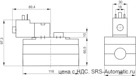 Aventics 5/2-пневмораспределитель, Cерия 581, размер 3 – 5813671190 - Aventics 5/2-пневмораспределитель, Cерия 581, размер 3 – 5813671190