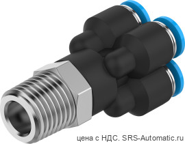 Festo QSQ-1/4-6 Штуцер - Festo QSQ-1/4-6 Штуцер