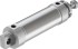 Festo DSNU-63-125-PPS-A Пневмоцилиндр - Festo DSNU-63-125-PPS-A Пневмоцилиндр
