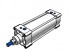 Festo DSBG-200-400-PPVA-N3 Пневмоцилиндр - Festo DSBG-200-400-PPVA-N3 Пневмоцилиндр