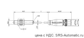 Индуктивный датчик Balluff BES M08MG-GSC20B-BZ00,3-GS04-U02 - Индуктивный датчик Balluff BES M08MG-GSC20B-BZ00,3-GS04-U02