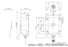 RFID головка чтения/записи Balluff BIS M-401-007-001-00-S115 - RFID головка чтения/записи Balluff BIS M-401-007-001-00-S115