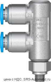 Festo HGL-M5-QS-4 Клапан обратный - Festo HGL-M5-QS-4 Клапан обратный