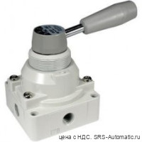 SMC VH431-02-R-X116 Пневмораспределитель с ручным управлением