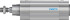 Festo DSBC-50-60-PPSA-N3 Пневмоцилиндр - Festo DSBC-50-60-PPSA-N3 Пневмоцилиндр
