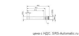 Индуктивный датчик Balluff BES G06EF-PSC40F-S49G - Индуктивный датчик Balluff BES G06EF-PSC40F-S49G