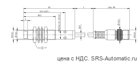 Индуктивный датчик расстояния Balluff BAW M12MF2-UAC40F-BP00,2-GS04 - Индуктивный датчик расстояния Balluff BAW M12MF2-UAC40F-BP00,2-GS04