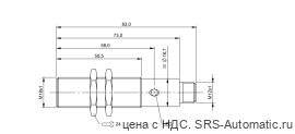 Индуктивный датчик Balluff BES M18MI2-PSC80B-S04G - Индуктивный датчик Balluff BES M18MI2-PSC80B-S04G