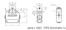 Одиночный выключатель Balluff BNS 813-FR-60-187 - Одиночный выключатель Balluff BNS 813-FR-60-187