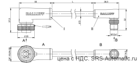 Соединительный кабель Balluff BCC A325-M425-3E-330-VS85N6-020 - Соединительный кабель Balluff BCC A325-M425-3E-330-VS85N6-020