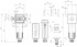 Aventics Фильтр сверхтонкой очистки, Cерия NL2-FLC – R412010788 - Aventics Фильтр сверхтонкой очистки, Cерия NL2-FLC – R412010788