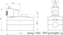 Aventics 5/2-пневмораспределитель, Cерия 581, размер 3 – 5813670450 - Aventics 5/2-пневмораспределитель, Cерия 581, размер 3 – 5813670450