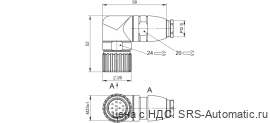 Разъем Balluff BCC M68C-0000-10-000-54XCA0-000 - Разъем Balluff BCC M68C-0000-10-000-54XCA0-000