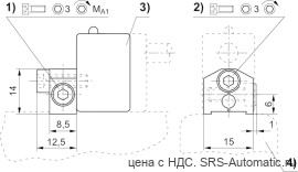 Aventics Крепление датчика, Cерия CB1 – 1827020084 - Aventics Крепление датчика, Cерия CB1 – 1827020084