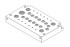 Festo CPV14-VI-P6-1/8-B Плита монтажная - Festo CPV14-VI-P6-1/8-B Плита монтажная