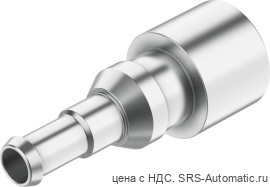 Festo KDV6-PK-6 Втулка с ниппелем - Festo KDV6-PK-6 Втулка с ниппелем