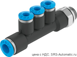 Festo QST3-G3/8-10-8 Штуцер - Festo QST3-G3/8-10-8 Штуцер