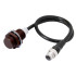 Индуктивный датчик E2EW-QX12B1T18-M1TJ 0,3 М - Индуктивный датчик E2EW-QX12B1T18-M1TJ 0,3 М