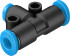Festo QSMT-4-3 Тройник - Festo QSMT-4-3 Тройник