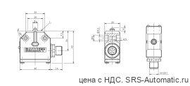 Одиночный выключатель Balluff BNS 819-99-K-12-S80 - Одиночный выключатель Balluff BNS 819-99-K-12-S80