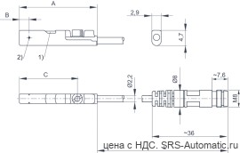 Aventics Датчик, Cерия ST4 – R412019682 - Aventics Датчик, Cерия ST4 – R412019682