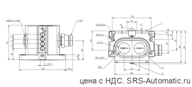 Блочный выключатель Balluff BNS 829-D04-D12-100-10-FD-S90R - Блочный выключатель Balluff BNS 829-D04-D12-100-10-FD-S90R