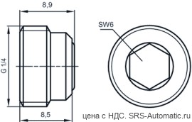 Aventics Заглушки с запором – R412010124 - Aventics Заглушки с запором – R412010124