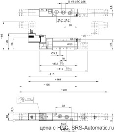 Aventics 5/2-пневмораспределитель, Cерия WV02 – 0820038104 - Aventics 5/2-пневмораспределитель, Cерия WV02 – 0820038104