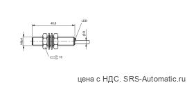 Индуктивный датчик Balluff BES M08EF-NSC15B-BV02-003 - Индуктивный датчик Balluff BES M08EF-NSC15B-BV02-003