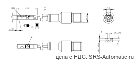 Магнитный датчик для цилиндра Balluff BMF 405KF-PS-C-2A-S4-00,3 - Магнитный датчик для цилиндра Balluff BMF 405KF-PS-C-2A-S4-00,3