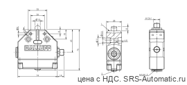 Одиночный выключатель Balluff BNS 819-FD-60-101-FE-S80R - Одиночный выключатель Balluff BNS 819-FD-60-101-FE-S80R