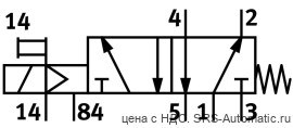 Festo MVH-5-1/8-S-B Распределитель - Festo MVH-5-1/8-S-B Распределитель