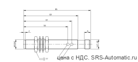 Индуктивный датчик Balluff BES M12EN1-USU20S-S21G-S - Индуктивный датчик Balluff BES M12EN1-USU20S-S21G-S