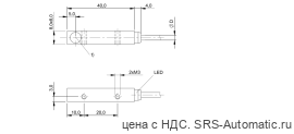 Индуктивный датчик Balluff BES Q08ZC-POC20B-BP00,3-GS04 - Индуктивный датчик Balluff BES Q08ZC-POC20B-BP00,3-GS04