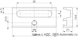Aventics Крепление датчика, Cерия CB1 – R402000040 - Aventics Крепление датчика, Cерия CB1 – R402000040