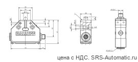 Одиночный выключатель Balluff BNS 819-FD-60-101-S4R - Одиночный выключатель Balluff BNS 819-FD-60-101-S4R