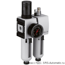 Aventics Блок подготовки воздуха, 2-х секционный, Cерия AS3-ACD – R412007308 - Aventics Блок подготовки воздуха, 2-х секционный, Cерия AS3-ACD – R412007308