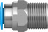 Festo QS-3/8-10 Штуцер - Festo QS-3/8-10 Штуцер