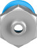 Festo QSM-M3-4 Штуцер - Festo QSM-M3-4 Штуцер